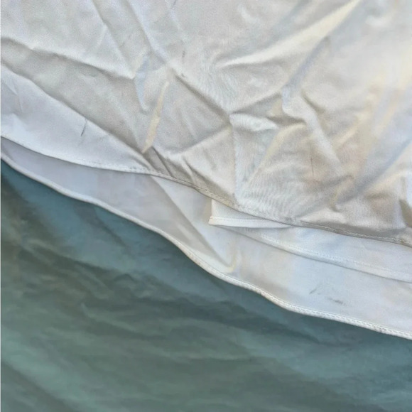 NWT MAC DUGGAL Embellished drop shoulder column gown, Ivory Sz 2 Beaded Sequins - Picture 6 of 12